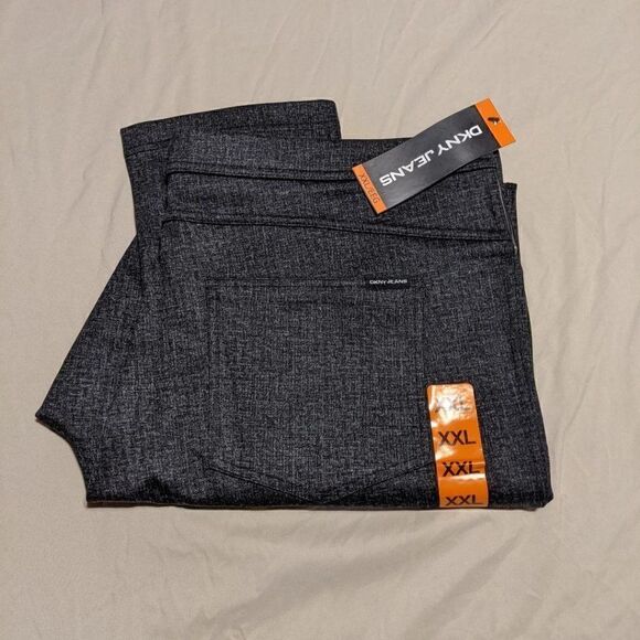🆕NWT DKNY CHARCOAL GRAY JEANS - XXL - Picture 1 of 6
